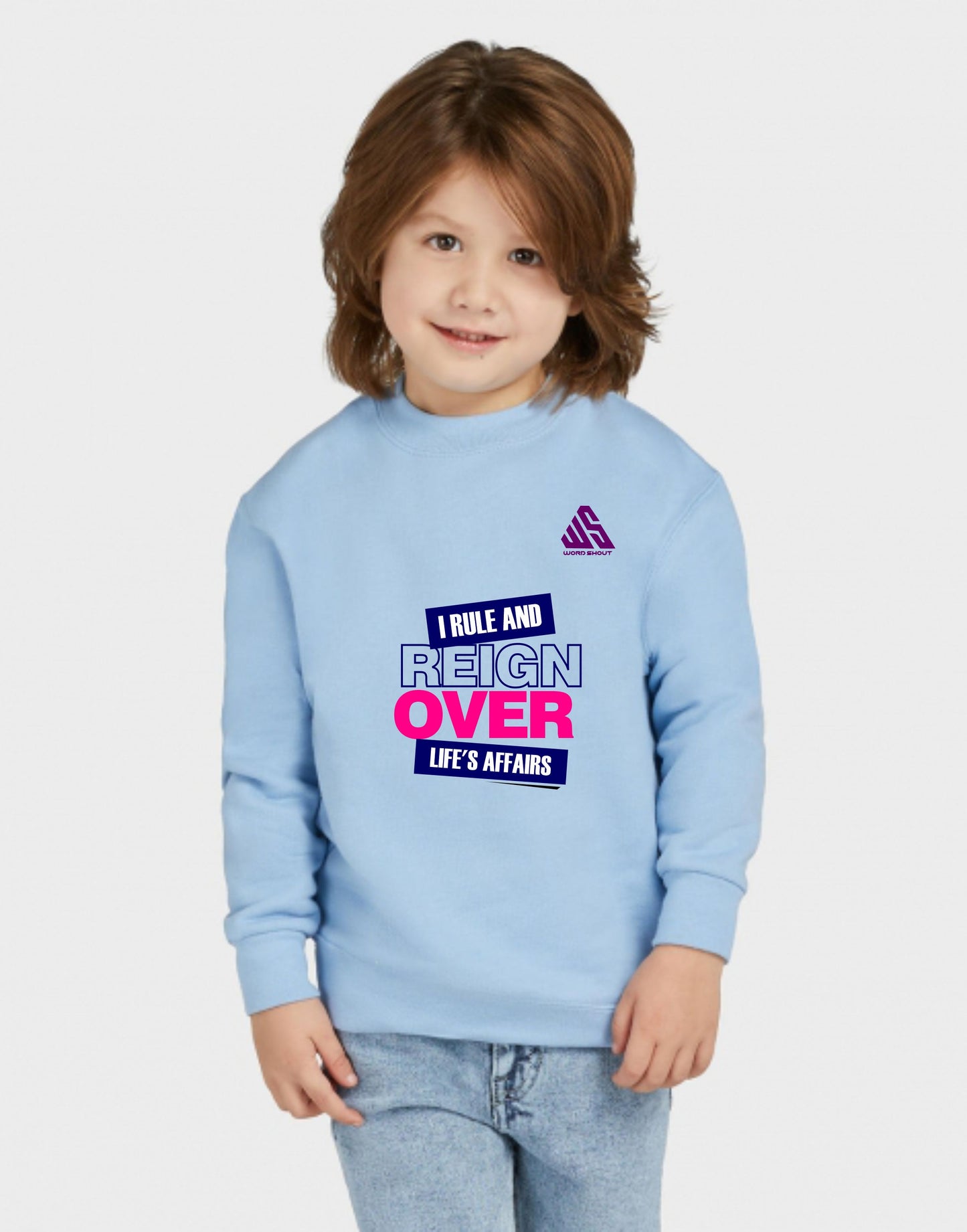 Branded Crew Neck Sweatshirt Kids